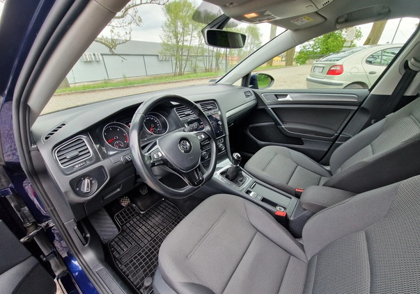 Volkswagen Golf cena 52800 przebieg: 171000, rok produkcji 2019 z Warszawa małe 232